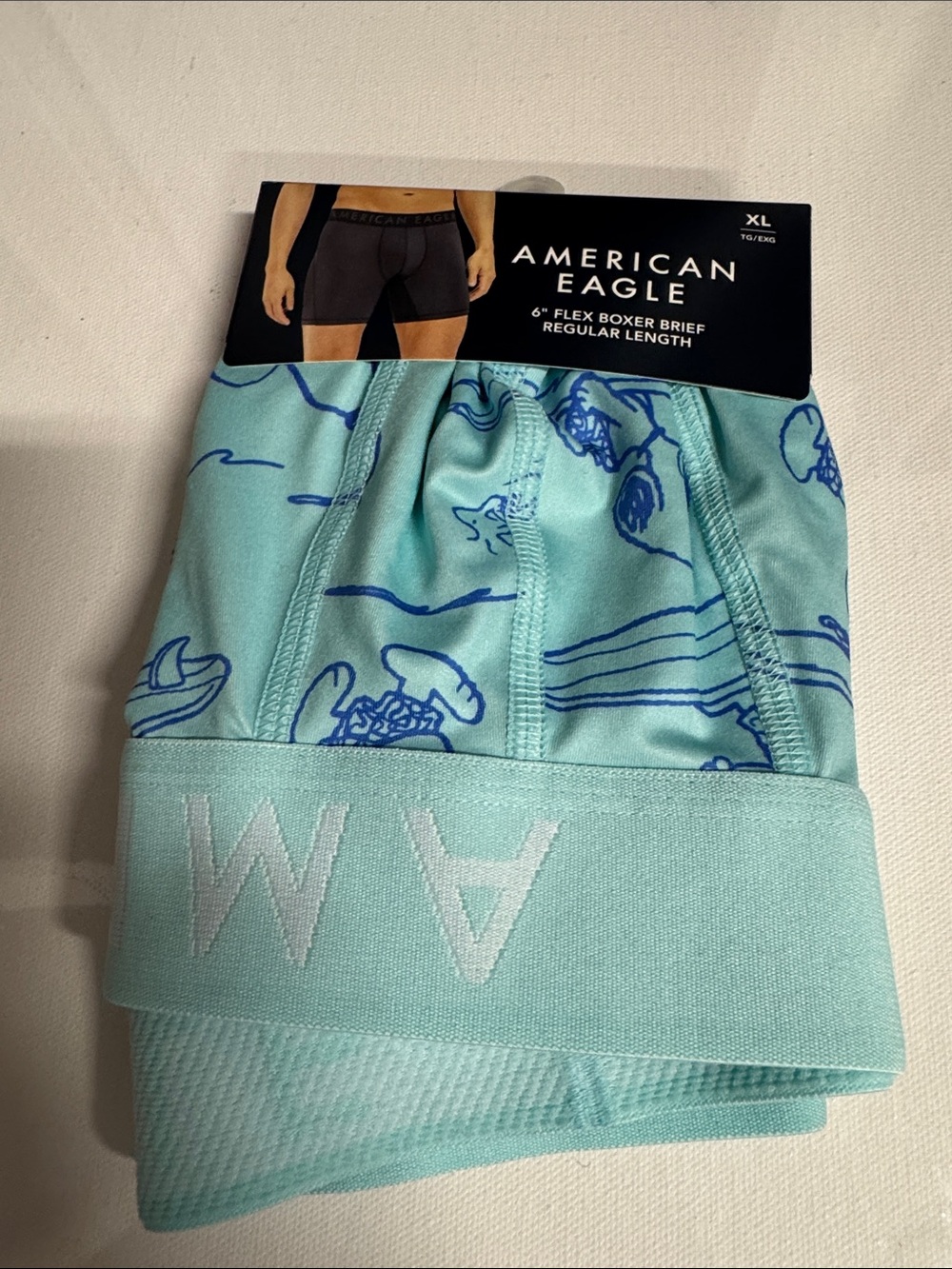 Snoopy Boxer Briefs Mens XL American Eagle Flex